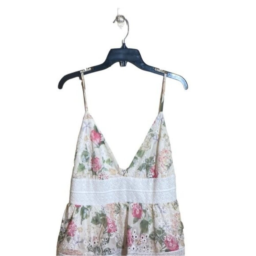 NWT Gianni Bini Midori Floral Print Chiffon Dress, size 12 - Picture 3 of 15